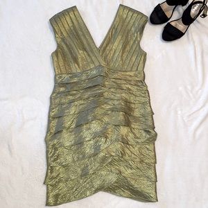 Adrianna Papell Tiered Ruffle Mini Dress